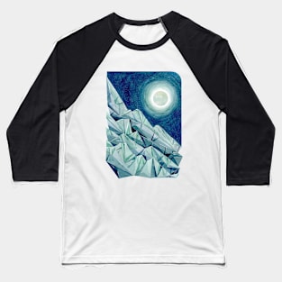 Geometric mountain 2 Baseball T-Shirt